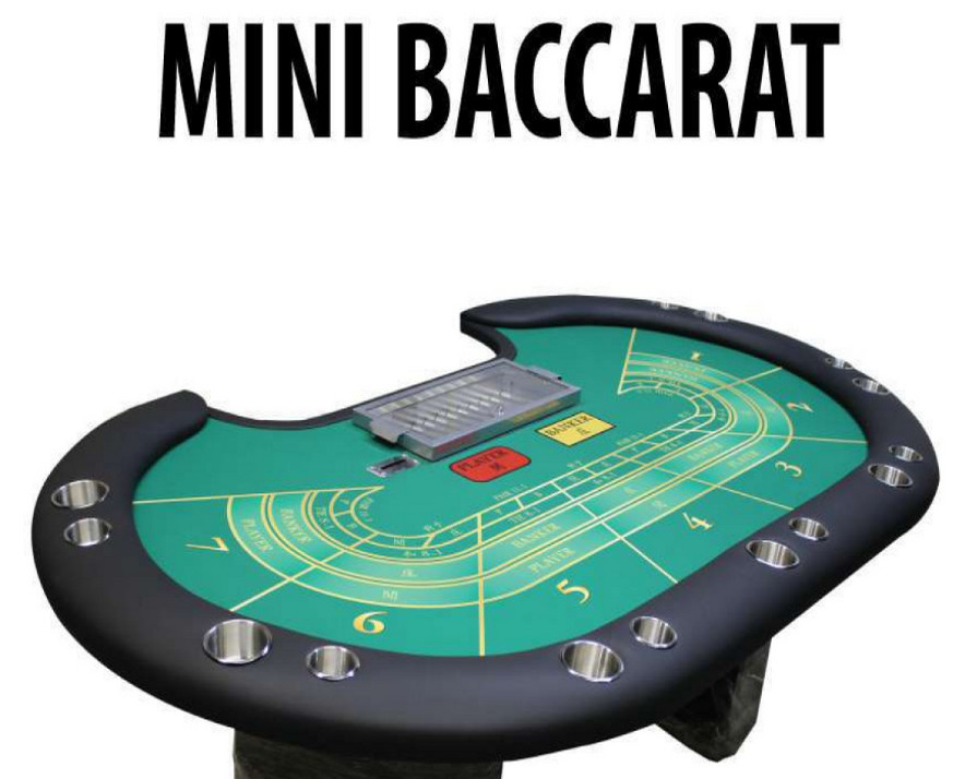 стол для игры в мини баккара